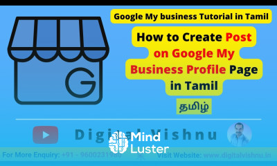 Google My Business Tutorial in Tamil How to Post on Google My Business Page in Tamil