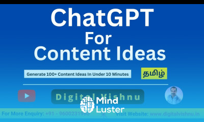 ChatGPT for Content Ideas Generate 100 Content Ideas In Under 10 Minutes in Tamil