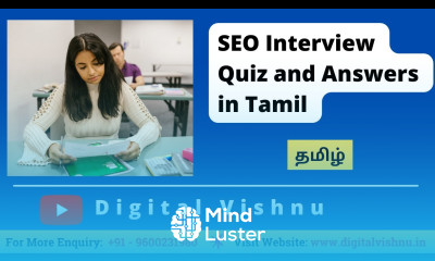 SEO Interview Quiz and Answers in Tamil Search Engine Optimization Interview Quiz in Tamil