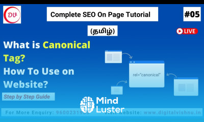 Canonicalization Issue What is Canonical Tag and How to Write in Tamil Complete On Page SEO