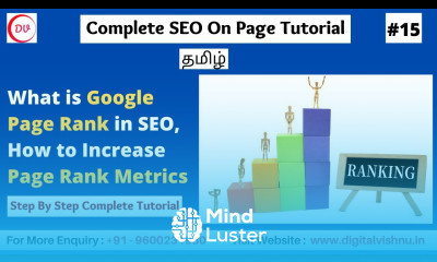 What is Google Page Rank in SEO Tamil How Page Rank Work in SEO Complete On page SEO Course
