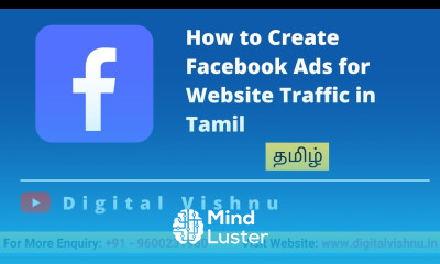 Facebook Ads in Tamil How to Create Facebook Ads for Website Traffic in Tamil Facebook Ads