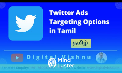 Twitter Ads Targeting Options in Tamil Twitter Ads Tutorial Twitter Ads in Tamil
