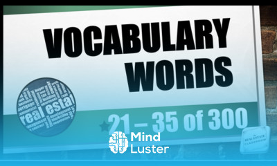 Real Estate Vocabulary 21 35 of 300 Real Estate Exam Prep Videos