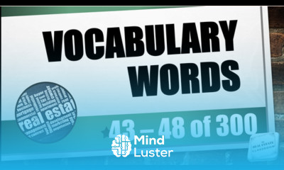 Real Estate Vocabulary 43 48 Real Estate License