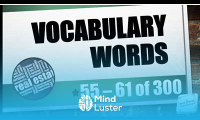 Real Estate Vocabulary 55 61 of 300 Real Estate Exam Prep Videos