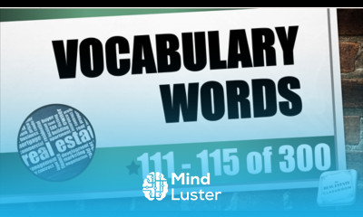 Real Estate Vocabulary 111 115 of 300 Real Estate Exam