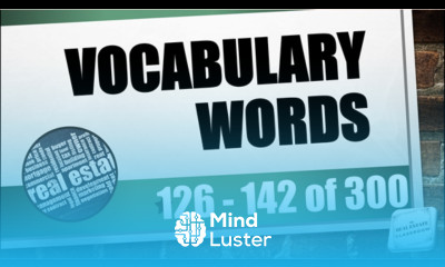 Real Estate Vocabulary 126 142 of 300 Real Estate Exam Prep Videos