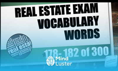 Real Estate Vocabulary Words 178 182 of 300 Real Estate Exam Prep Videos