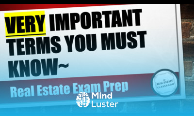 15 Essential Real Estate Terms For Your Exam