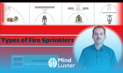 Types of Fire Sprinkler Heads Firefighting in Urdu Hindi by Tanweer Ahmed