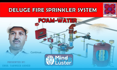 Deluge Foam Water Sprinkler System Part 2B Firefighting in Urdu Hindi