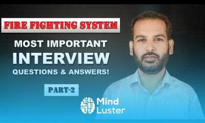 Most Important Interview Questions and Answers of Fire Fighting Systems Part 2 in Urdu