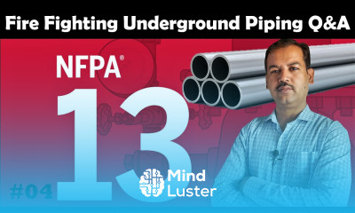 NFPA 13 Q A Underground Piping Questions and Answers in Urdu Part 4
