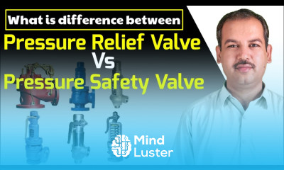 Difference Between Pressure Relief Valve and Pressure Safety Valve in Urdu Hindi