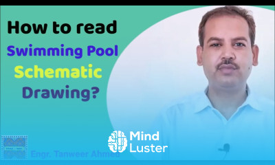 How to read swimming pool schematic diagram in Urdu Hindi by Tanweer Ahmed