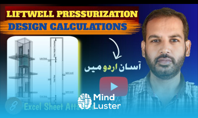 Lift Well Pressurization System Design Elevator Pressurization System Design Calculations in Urdu