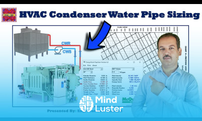 HVAC Condenser Water Pipe Sizing McQuay Pipe Sizer in Urdu Hindi