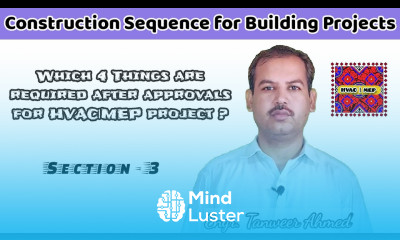Construction Sequence of Projects Section 3 in Urdu Hindi