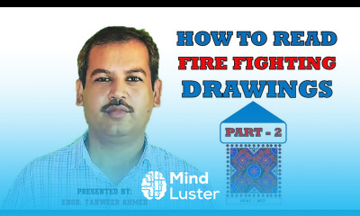 How to read fire fighting drawings fire fighting drawing plan layout Part 2 in Urdu Hindi