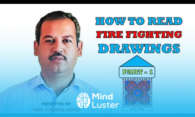 How to read fire fighting drawings fire fighting drawing plan layout Part 1 in Urdu Hindi