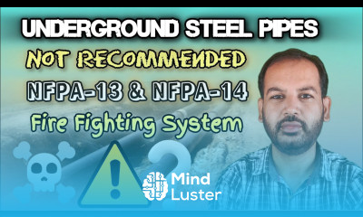 Why Carbon steel pipes are not recommended for underground in Urdu