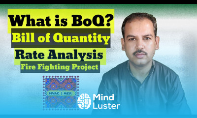 What is BOQ How to Prepare BOQ Rate Analysis of Bill of Quantity in Urdu