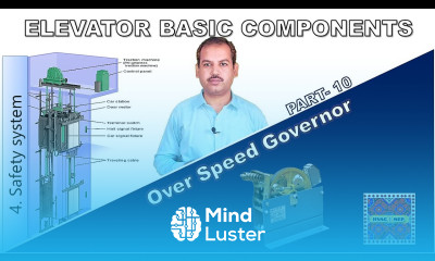 Elevator Basic Components Part 10 Over speed Governor in Urdu Hindi