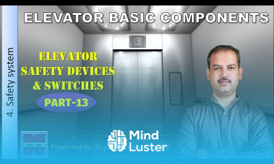 Elevator Safety Devices and Switches Elevator Basic Components Part 13 in Urdu