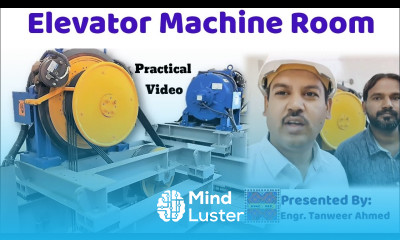 Elevator Machine Room Components Lift Machine Room Lift Motor Room in Urdu