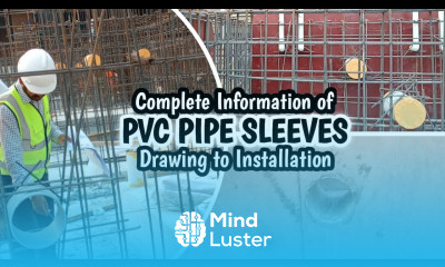 How to install PVC Pipe Sleeve in Plinth Beam with Shop Drawing in Urdu