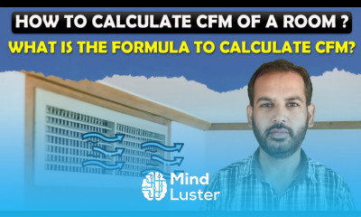 CFM Calculation Formula in HVAC How to Calculate CFM of a Room in Urdu