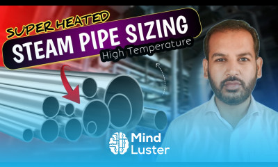 Superheated Steam Pipe Sizes Steam Pipeline Sizing Chart in Urdu