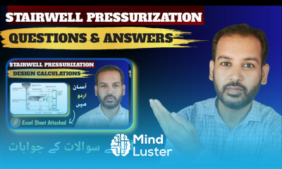Stairwell Pressurization System Questions and Answers in Urdu
