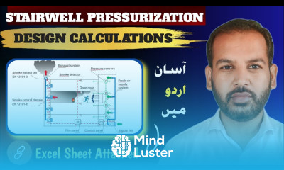 Stairwell Pressurization System Design Calculations Staircase Pressurization System in Urdu