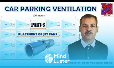 Basement Car Parking Ventilation Part 3 Placement of Jet Fans in Urdu Hindi