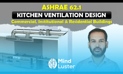 Kitchen Ventilation Design ASHRAE 62 1 Kitchen Air Calculation in Urdu