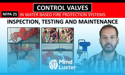 Control Valve Inspection Testing and Maintenance NFPA 25 in Urdu