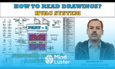 How to read HVAC drawings Part 1 Standard Details Legend in Urdu Hindi