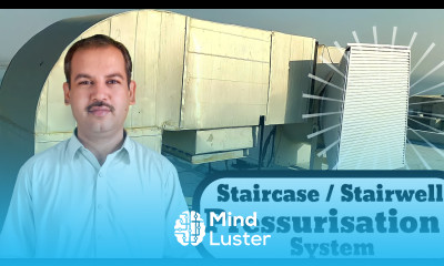 Staircase Pressurization System Stairwell Pressurization System in Urdu