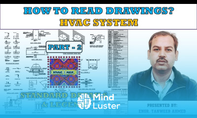 How to read HVAC drawings Part 2 Standard Details Legend in Urdu Hindi