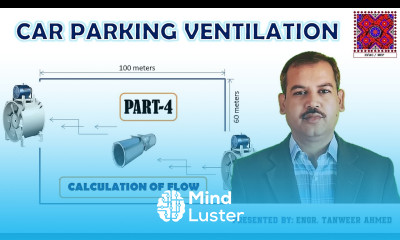 Basement Car Parking Ventilation Part 4 Calculation of Air Flow in Urdu Hindi