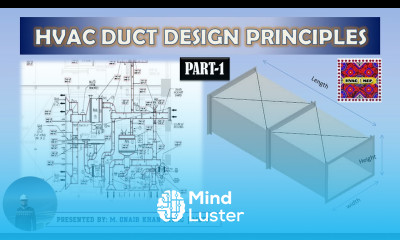 HVAC Duct Design Principles Part 1 in Urdu Hindi