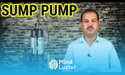 Sump Pump Basic Design Guide Working Principle in Hindi Urdu