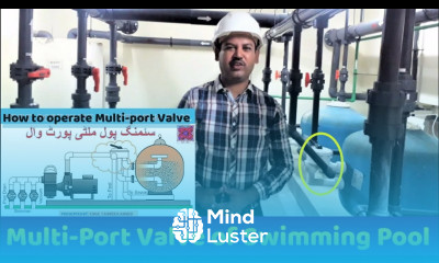 Multiport Valve of Swimming Pool System Plumbing in Urdu Hindi