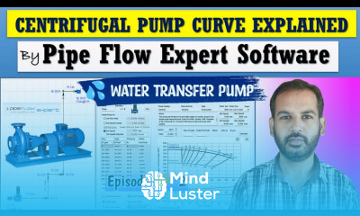 Centrifugal Pump Curve Explained by Pipe Flow Expert Software in Urdu
