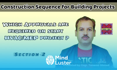 Construction Sequence of Projects Section 2 in Urdu Hindi