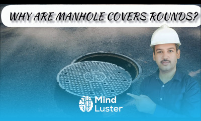 Why are Manhole Covers Round in Urdu