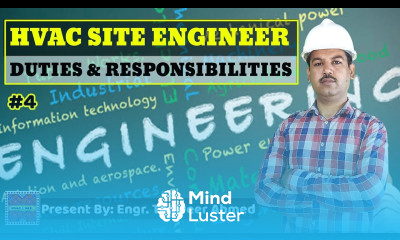 HVAC Site Engineer Duties Responsibilities in Urdu Hindi