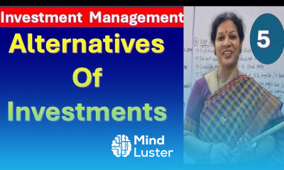 5 Alternatives of Investments from Investment Management Subject